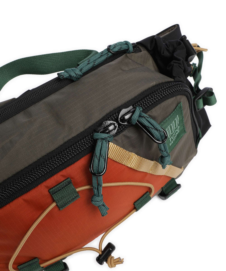 Topo Designs Mountain Hydro Belt bag woodland/terracotta
