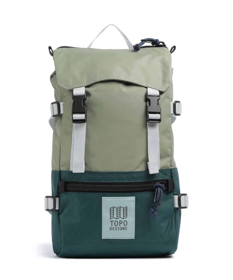 Topo Designs Rover Mini Backpack oil green/dark pine