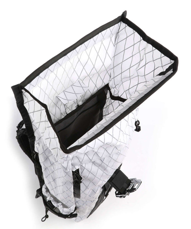 Chrome Tensile Trail Hydro Rolltop backpack white