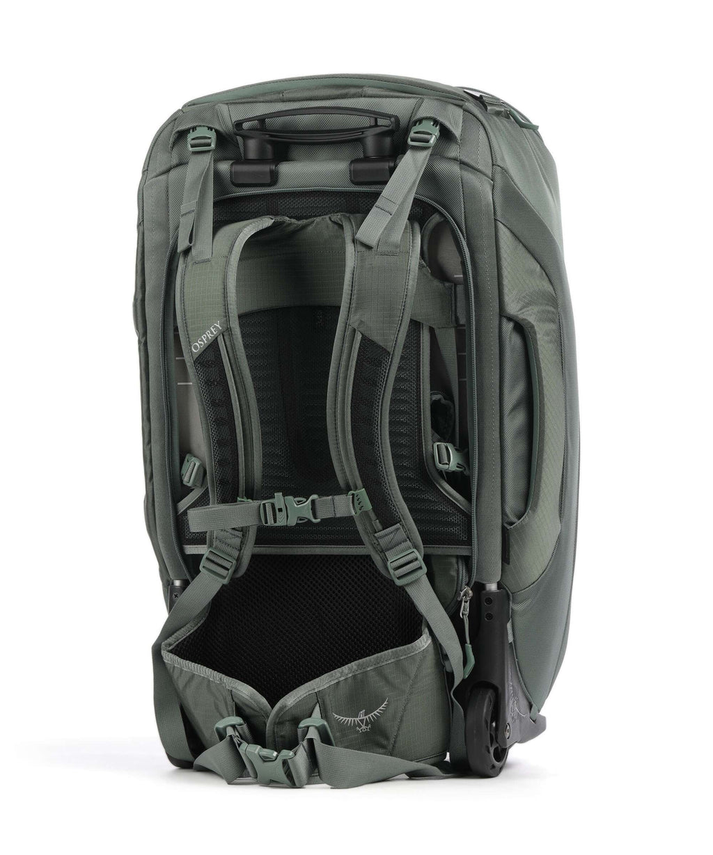 Osprey Sojourn 60 Backpack with wheels koseret green