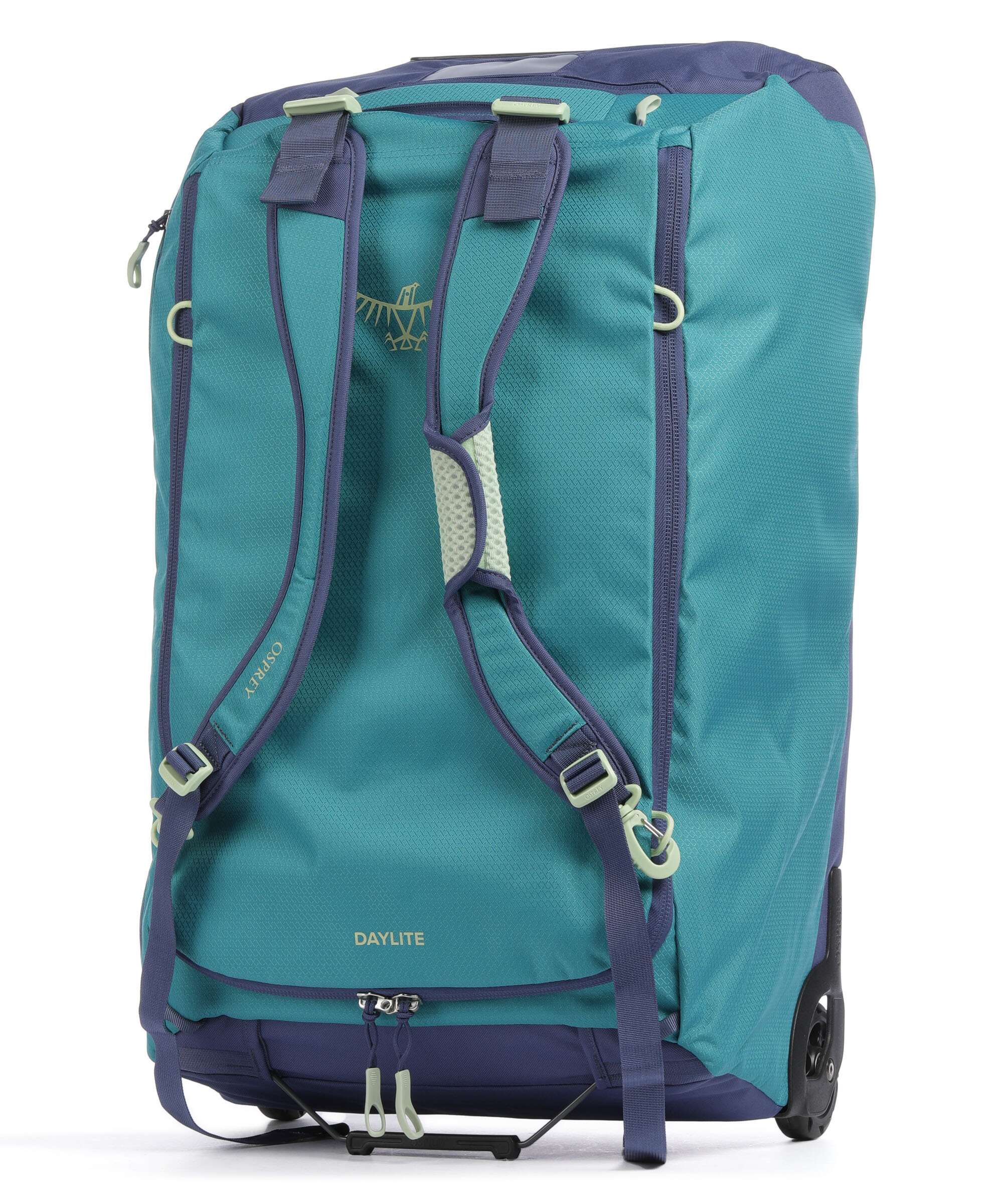 Osprey Daylite 85 Travel bag with wheels blue spikemoss/alkaline
