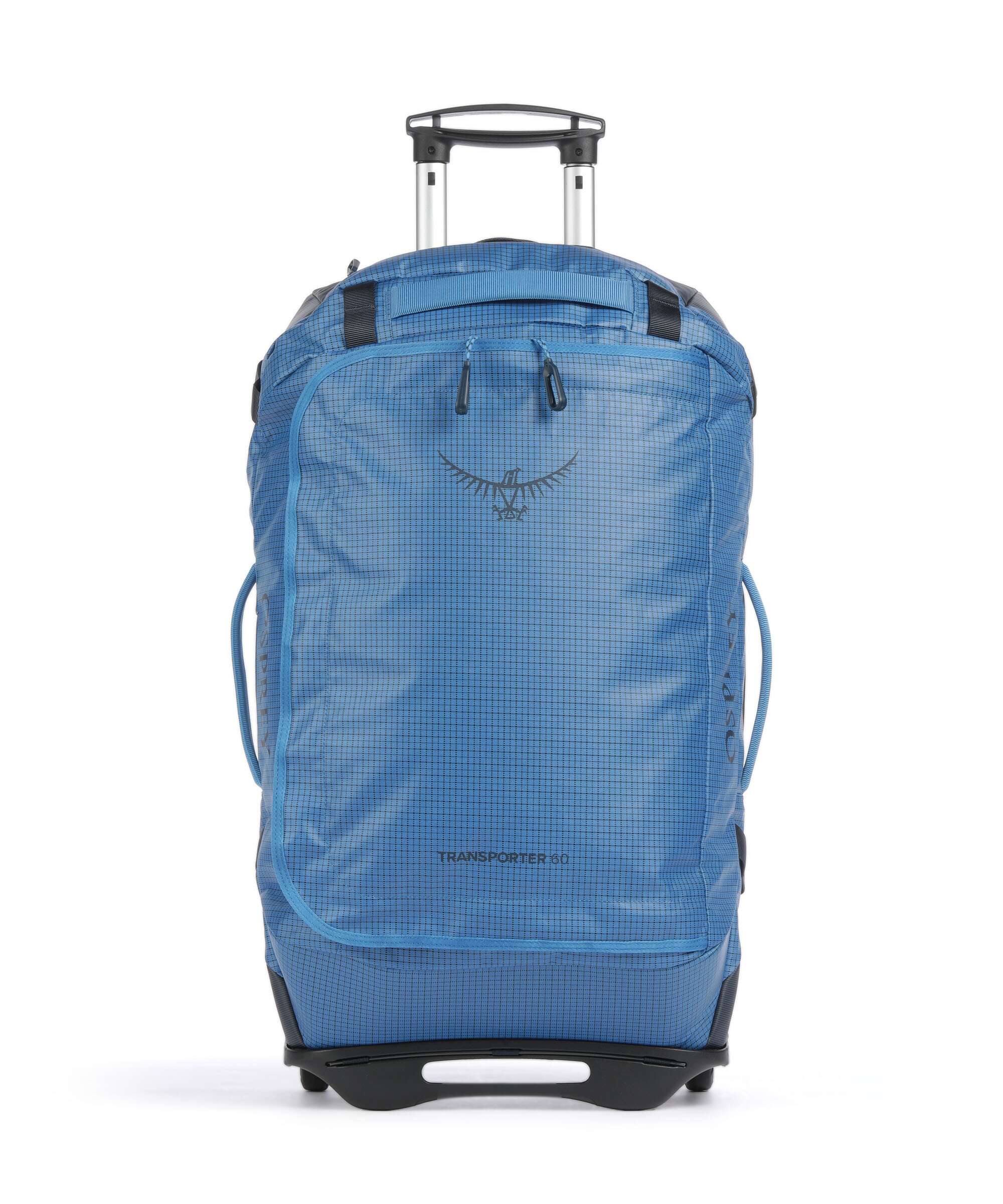 Osprey Transporter 60 Travel bag with wheels blue flame/scoria