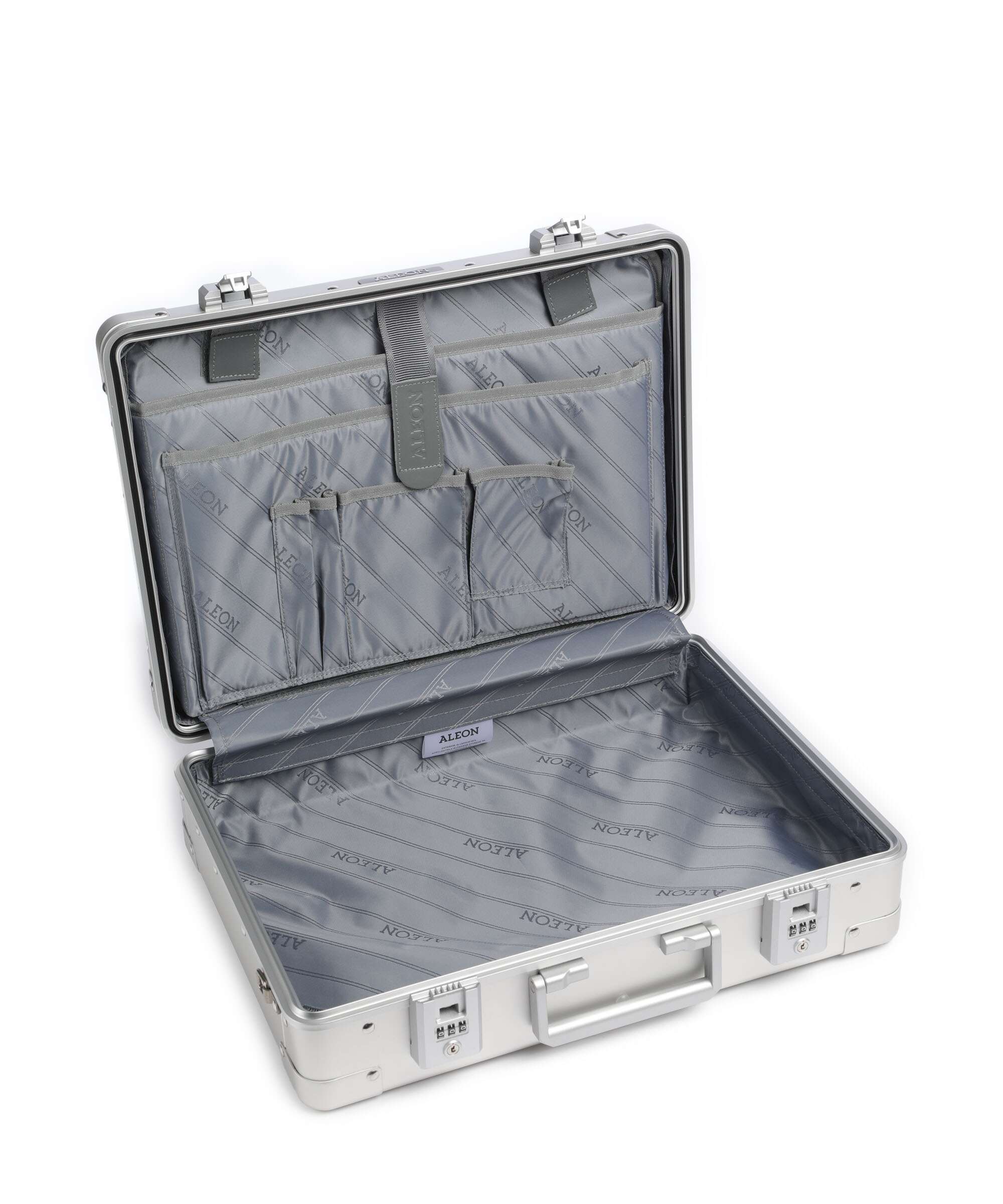 Aleon Classic 17 Briefcase platinum