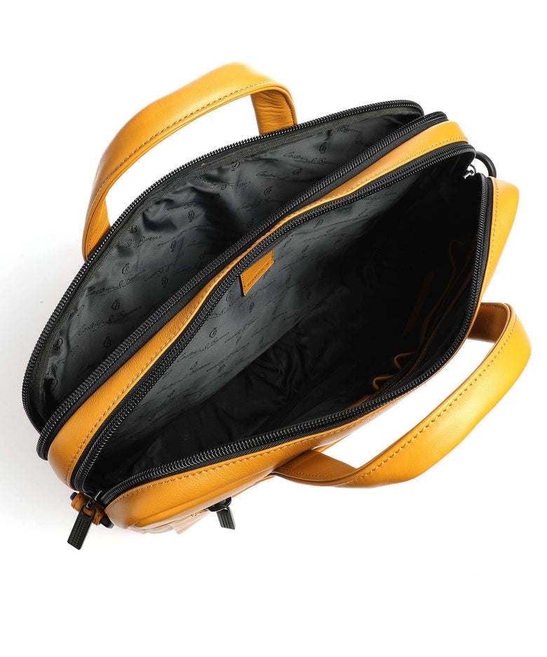 Castelijn & Beerens Nappa X Charlie RFID Briefcase yellow