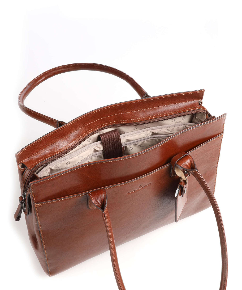Castelijn & Beerens Gaucho Ellen Tote bag cognac