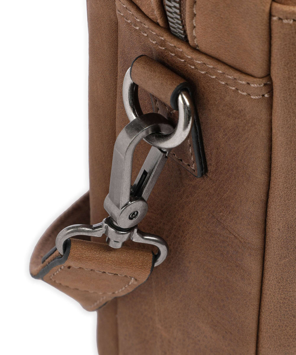 Castelijn & Beerens Carisma RFID Briefcase cognac