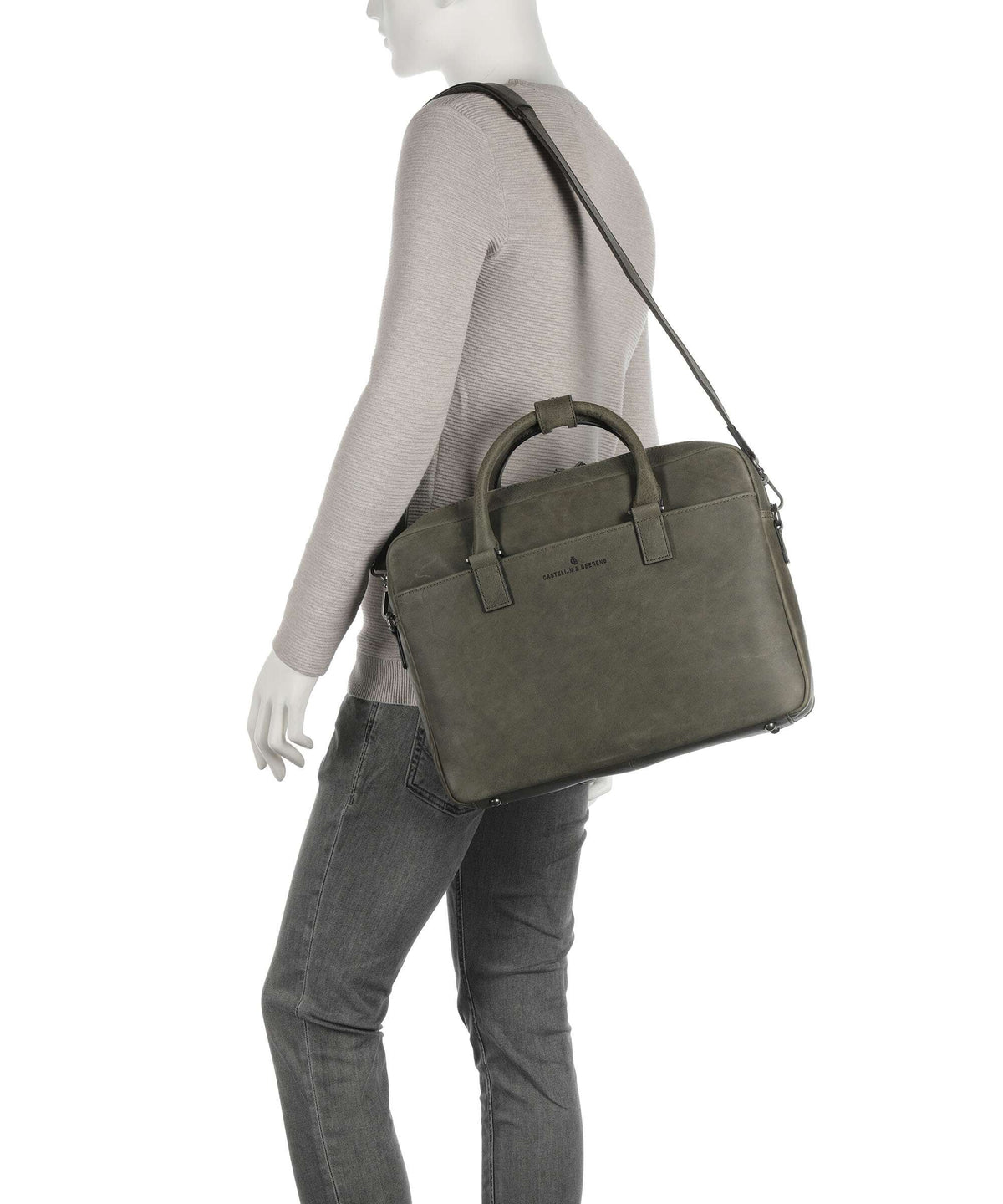 Castelijn & Beerens Carisma Briefcase dark military