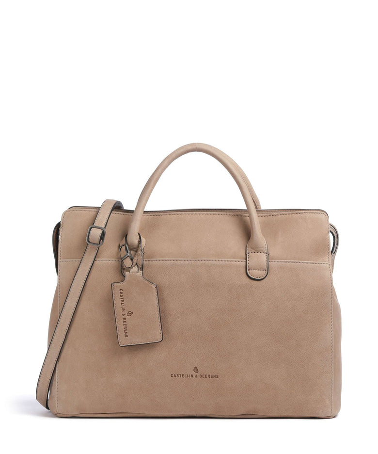 Castelijn & Beerens Carisma Laptop bag beige