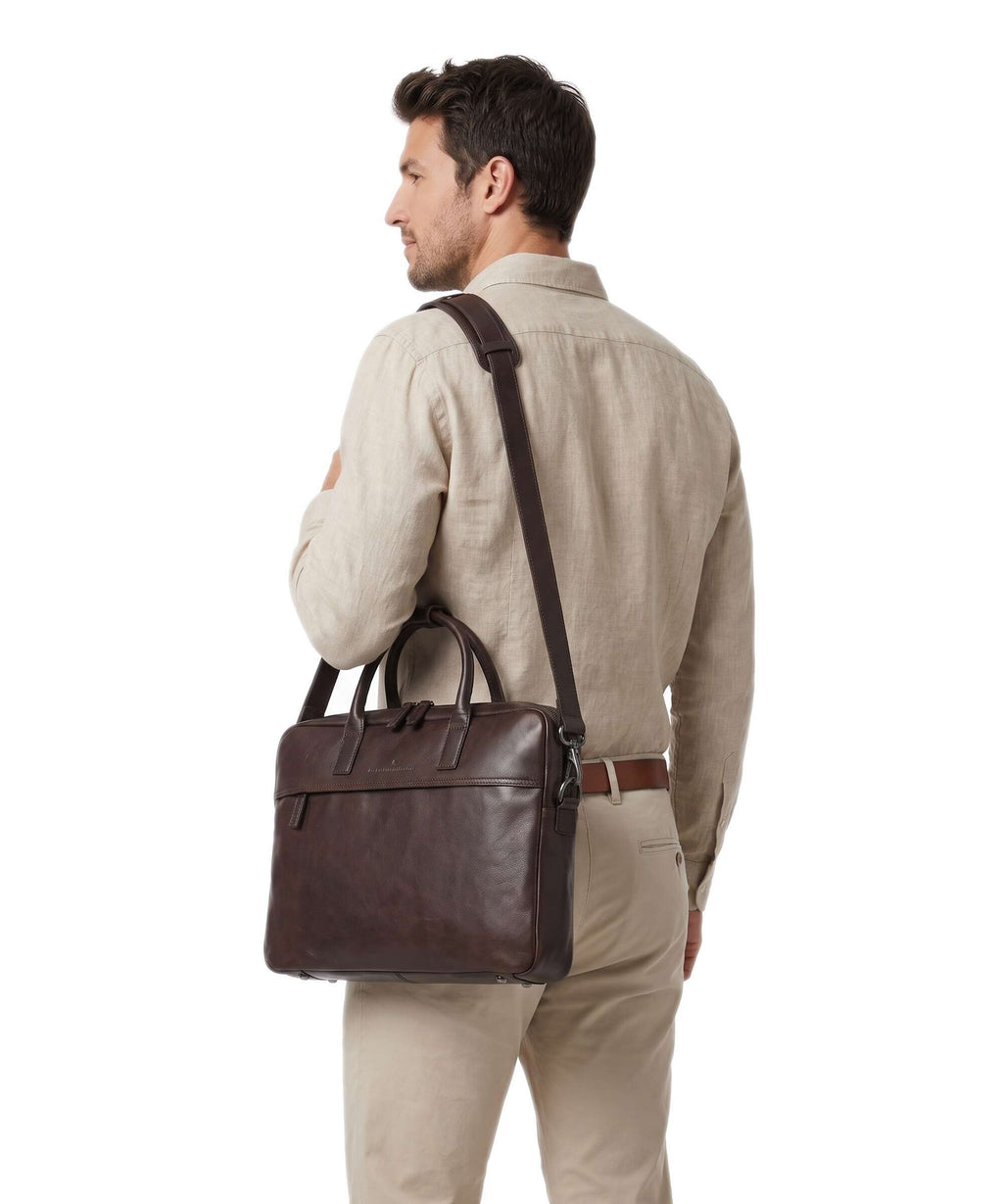 Castelijn & Beerens Special Briefcase mocca