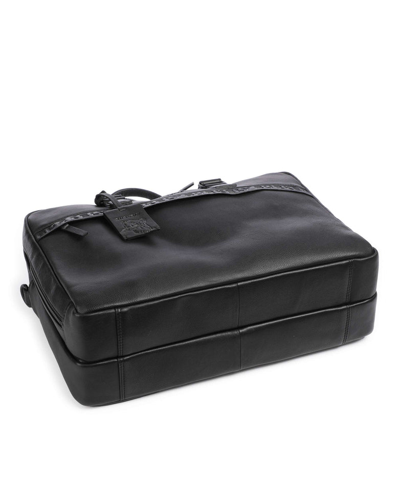 Burkely Minimal Mason Briefcase busy black
