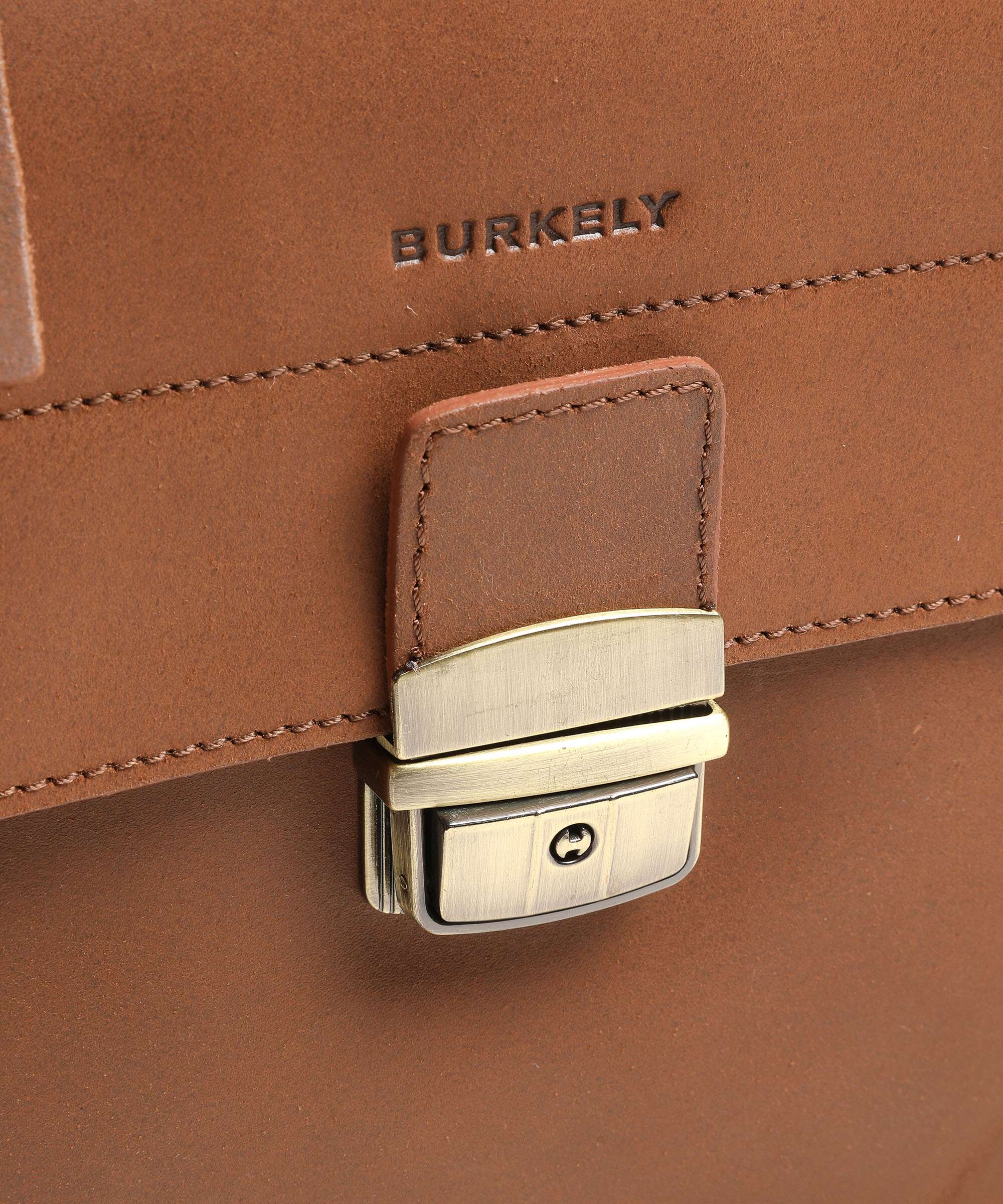 Burkely Vintage Scott Briefcase cognac