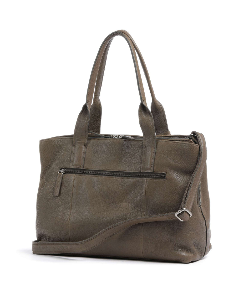 Burkely Soft Skylar Briefcase tender taupe