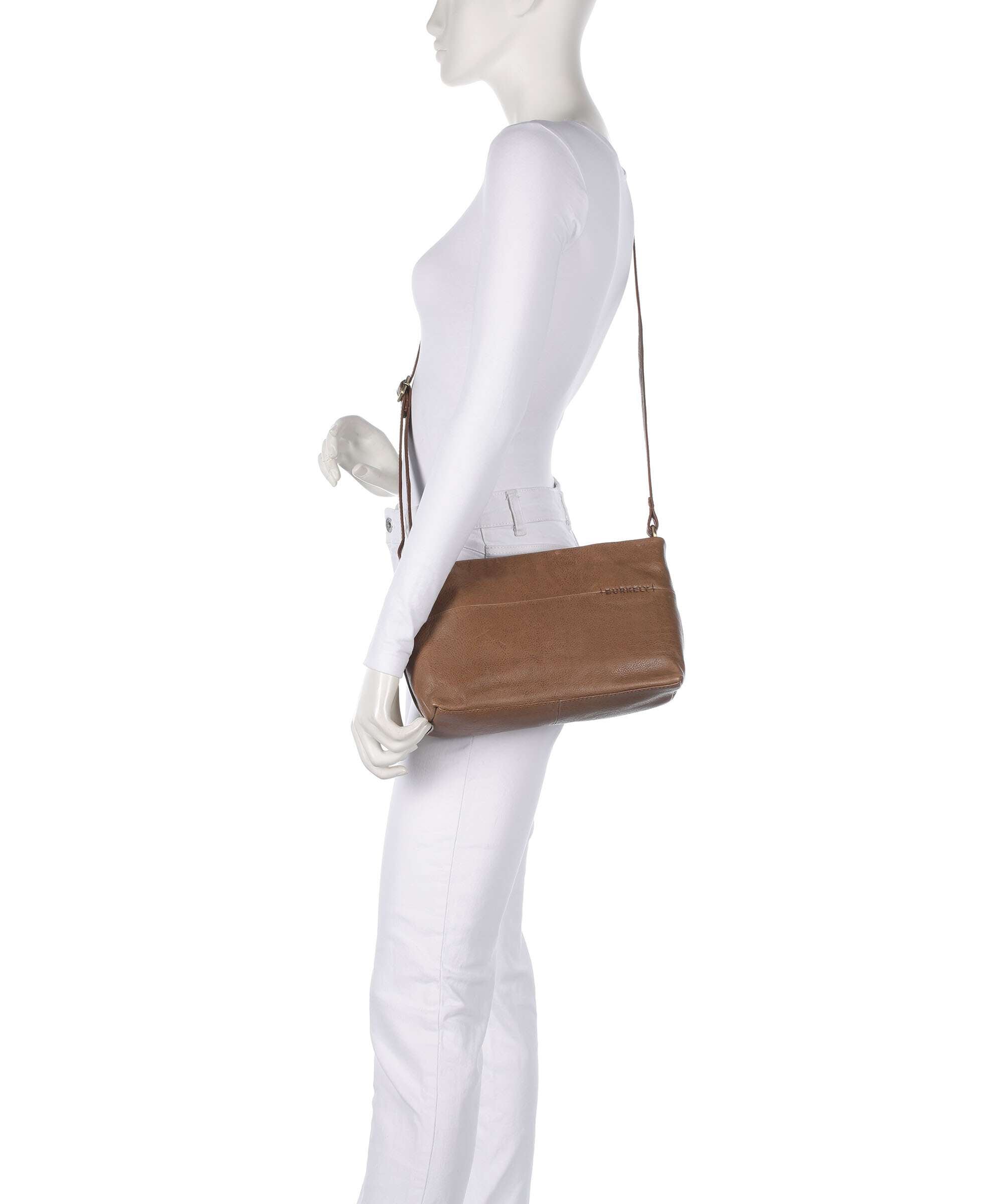Burkely Natural Norah Crossbody bag coco/cognac