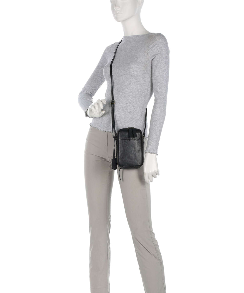 Burkely Natural Norah Phone bag bean black