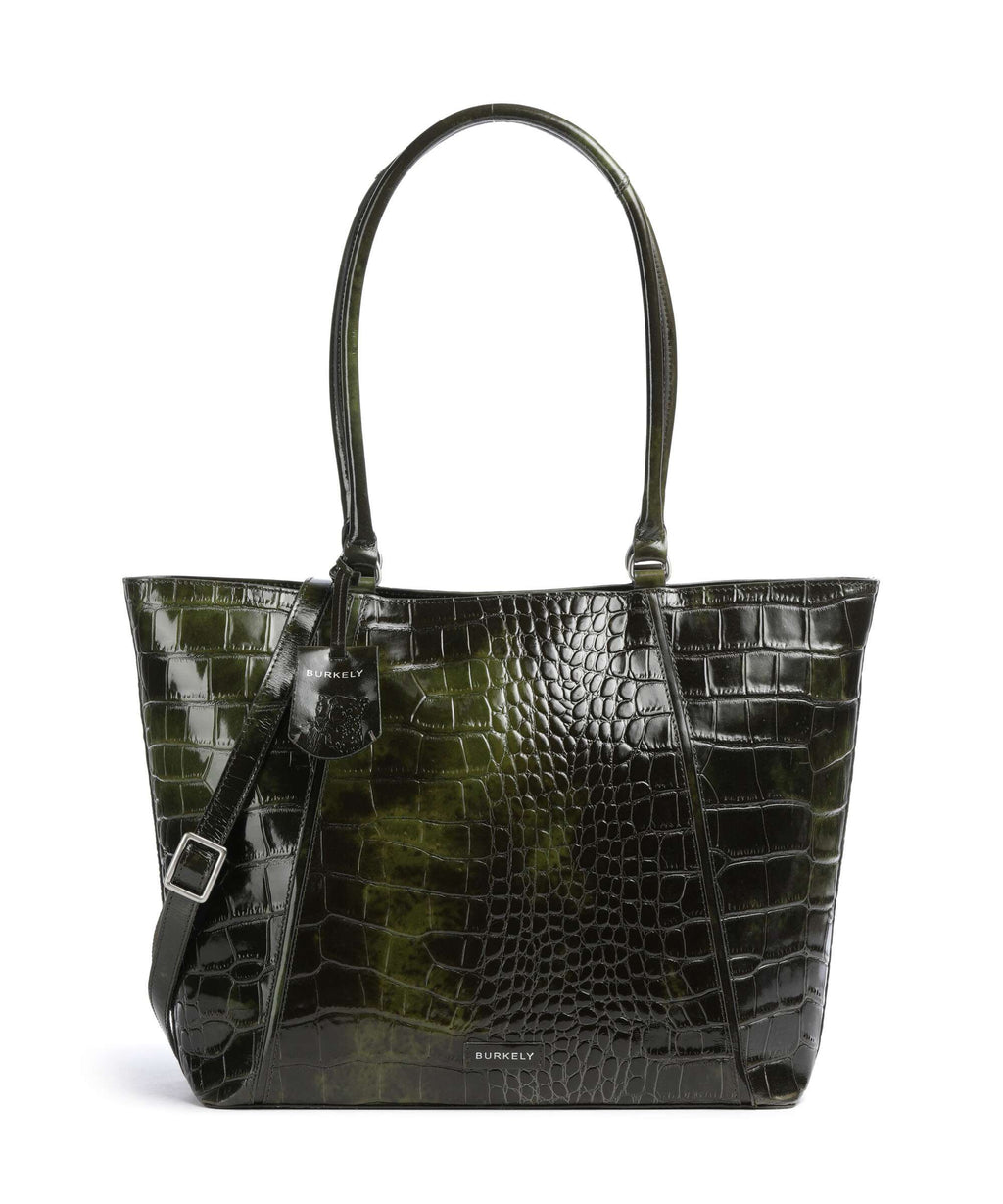 Burkely Cool Colbie Tote bag olive patent
