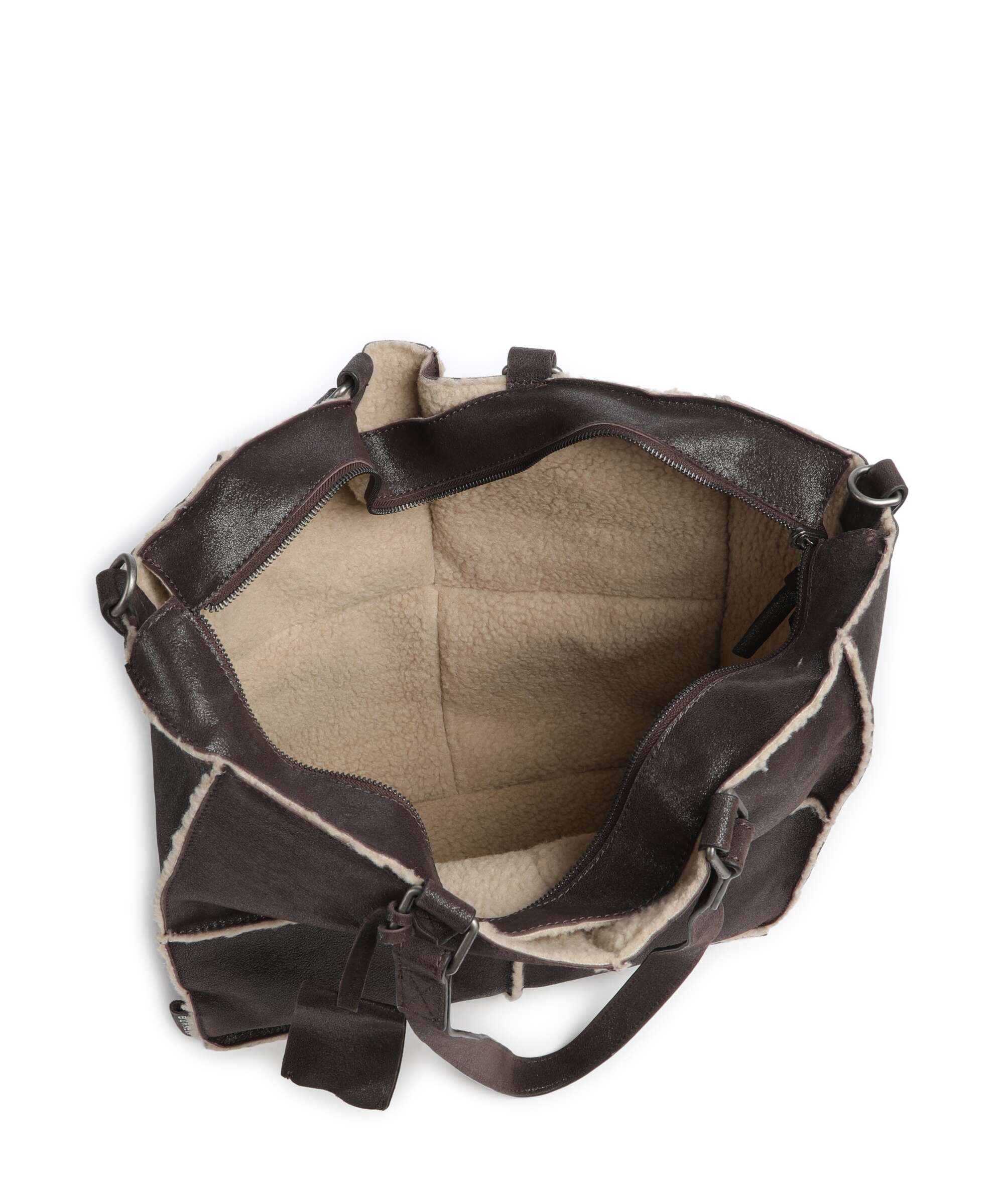 Burkely Lana Tote bag dark brown