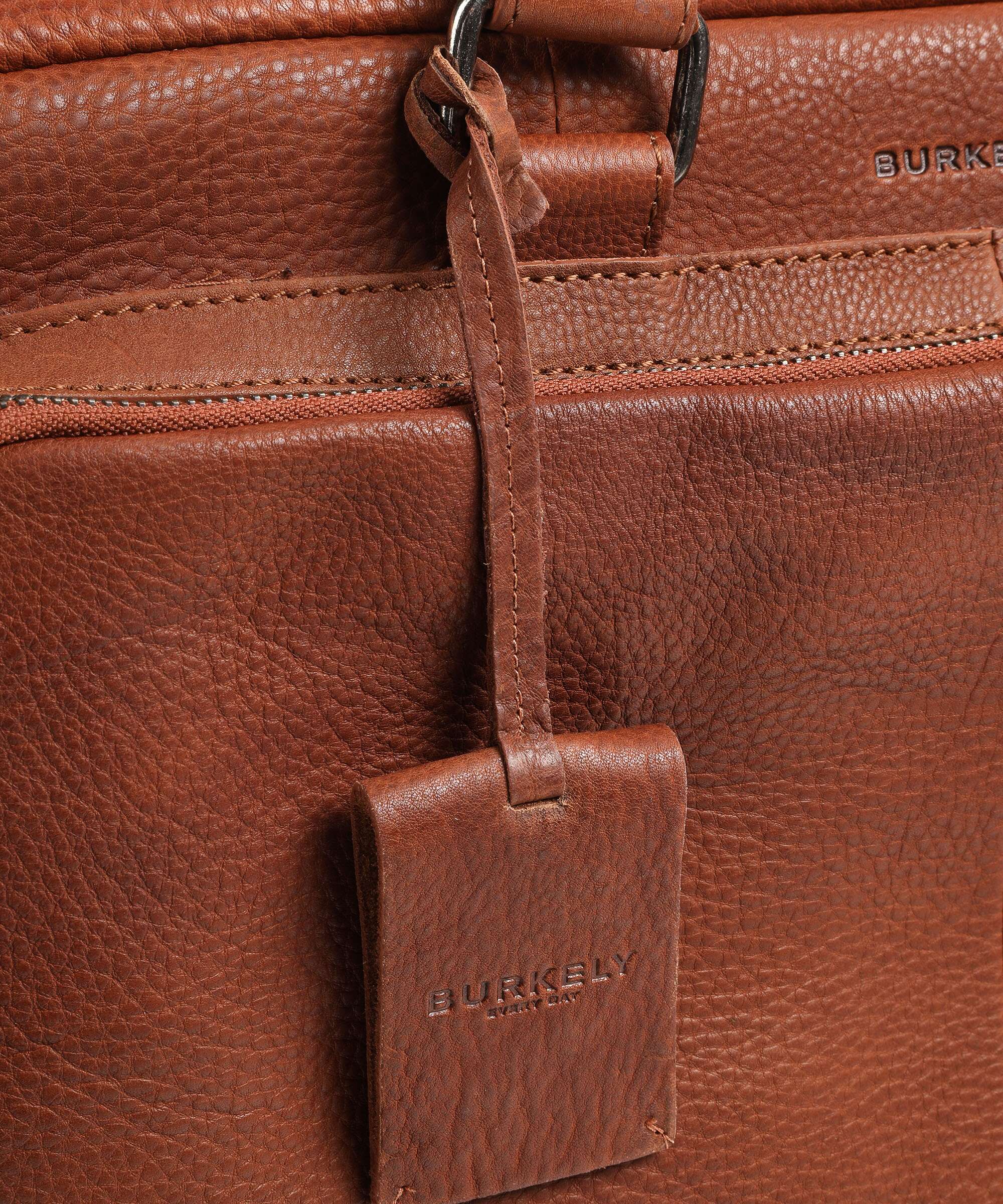 Burkely Antique Avery Briefcase cognac