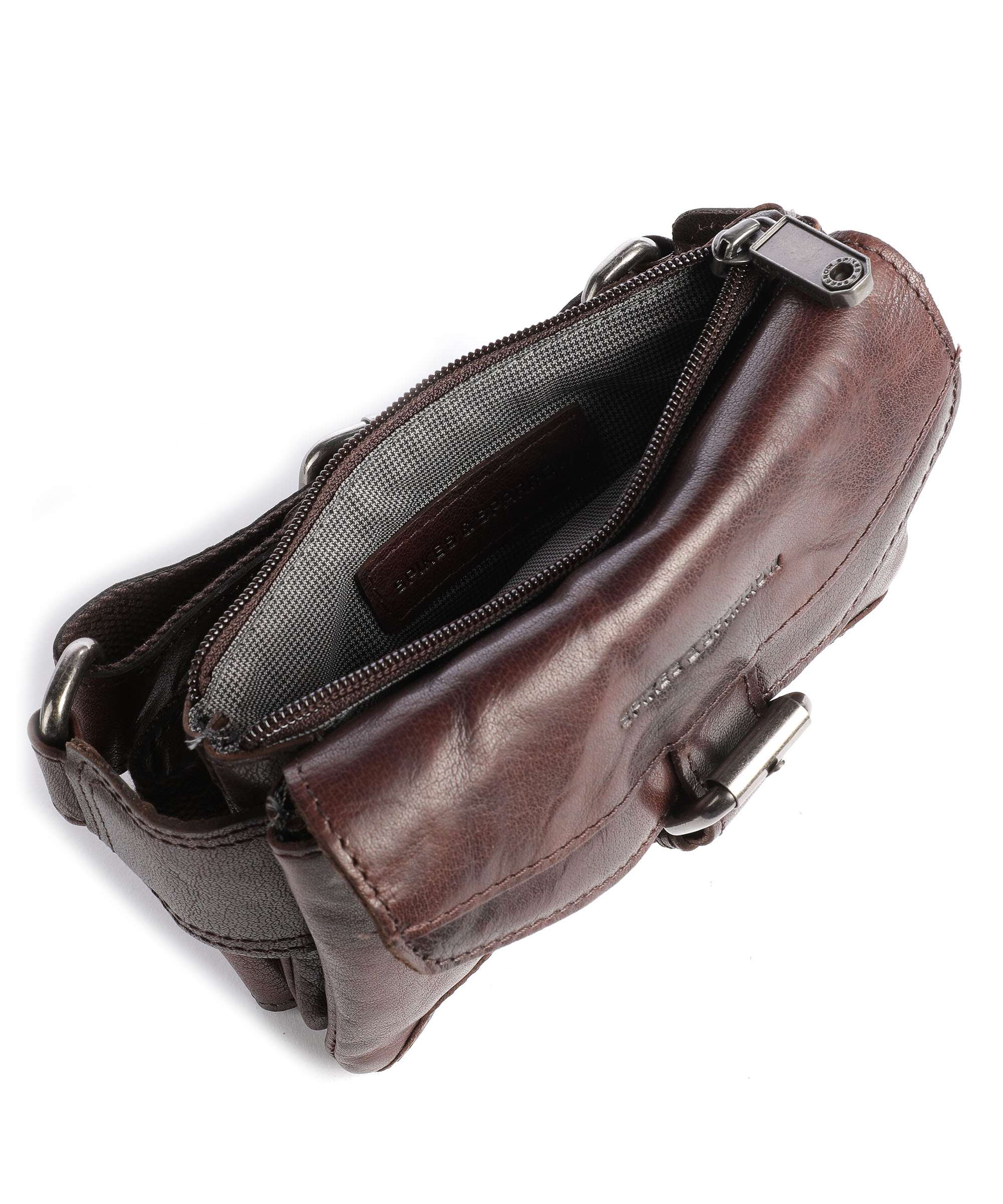 Spikes & Sparrow Bronco Belt bag dark brown