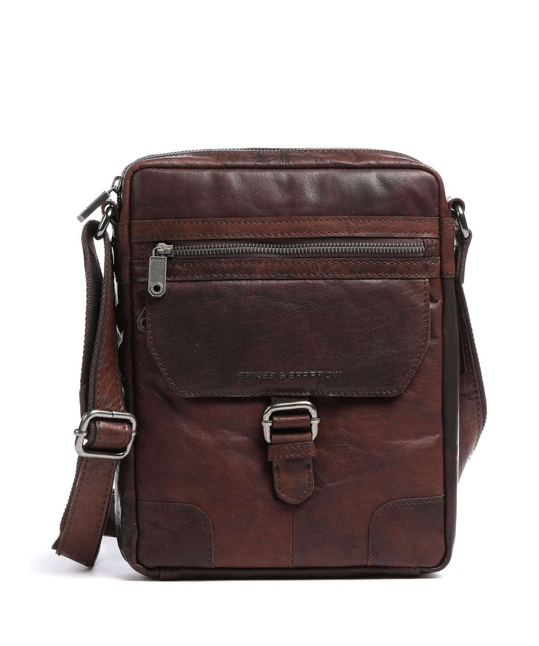 Spikes & Sparrow Bronco Crossbody bag dark brown