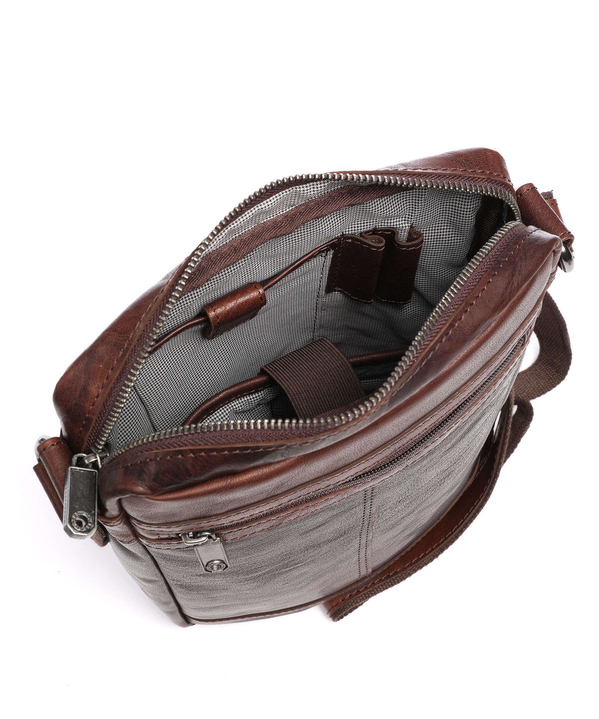 Spikes & Sparrow Bronco Crossbody bag dark brown