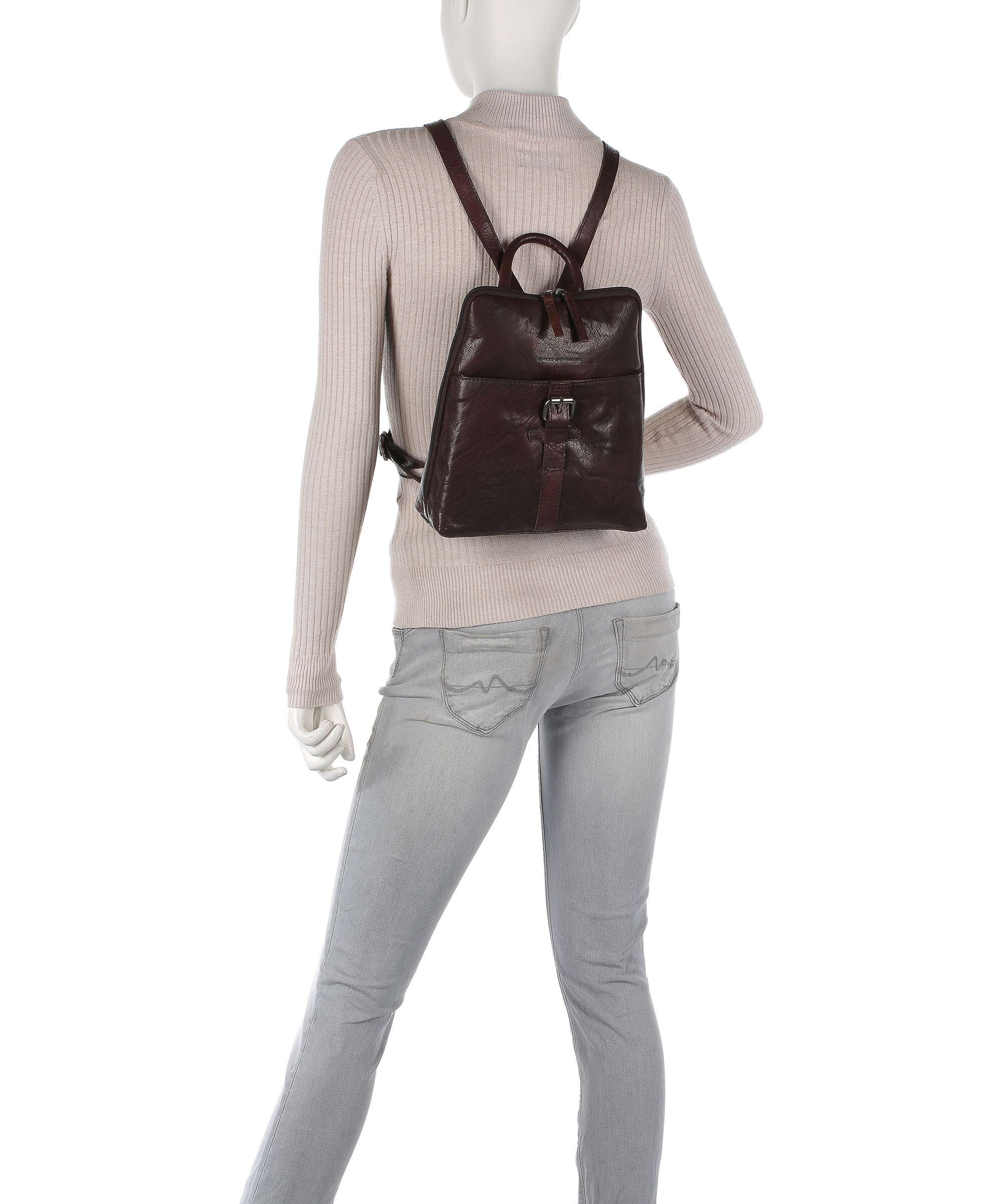 Spikes & Sparrow Backpack dark brown