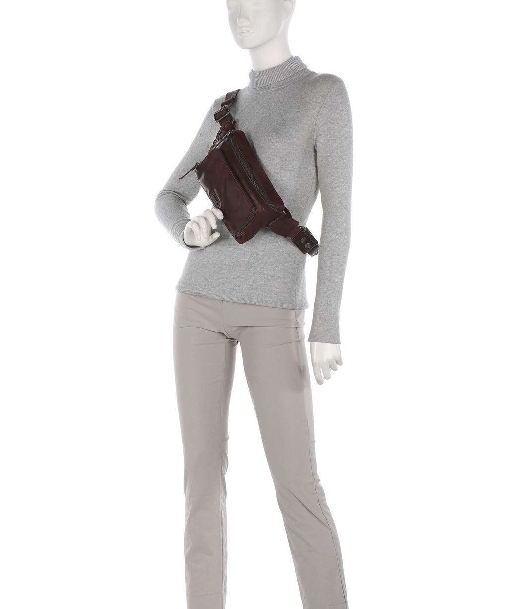 Spikes & Sparrow Bronco Fanny pack dark brown