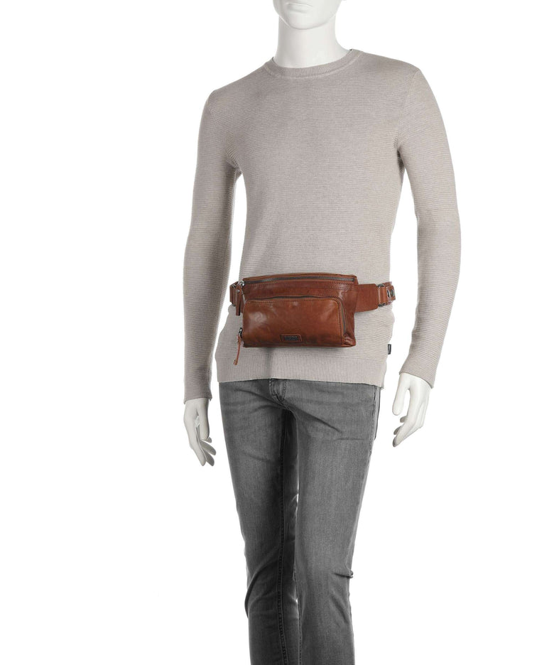 Spikes & Sparrow Bronco Fanny pack brandy