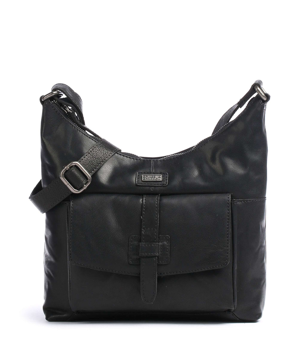 Spikes & Sparrow Bronco Hobo bag black