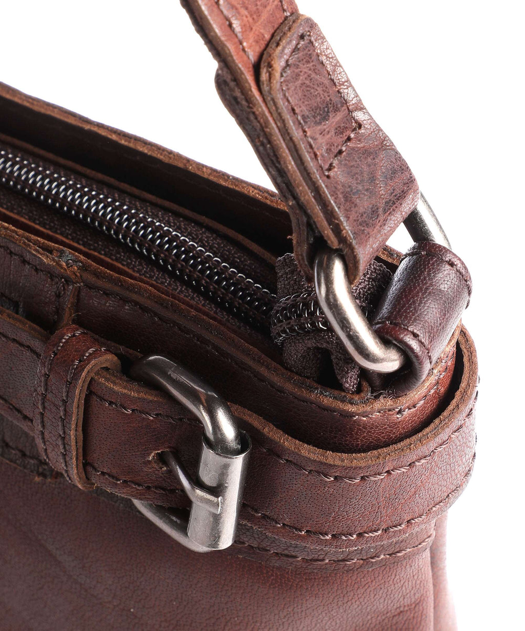 Spikes & Sparrow Bronco Crossbody bag dark brown