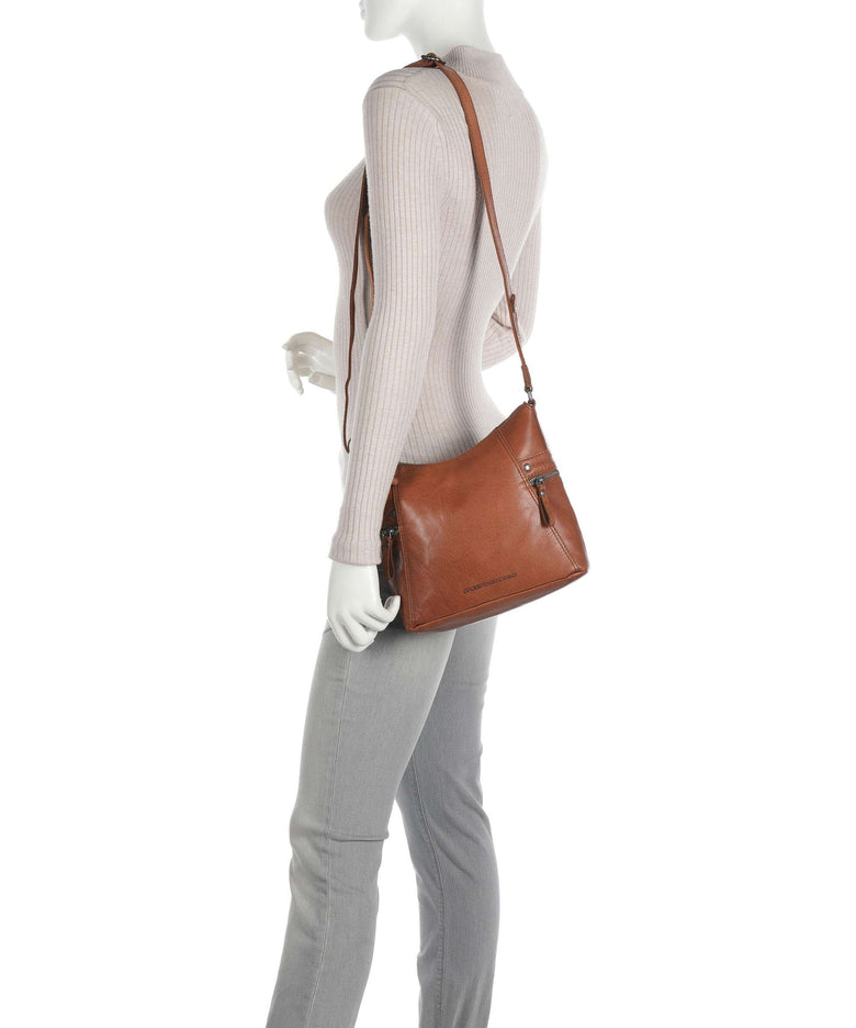 Spikes & Sparrow Bronco Crossbody bag brandy