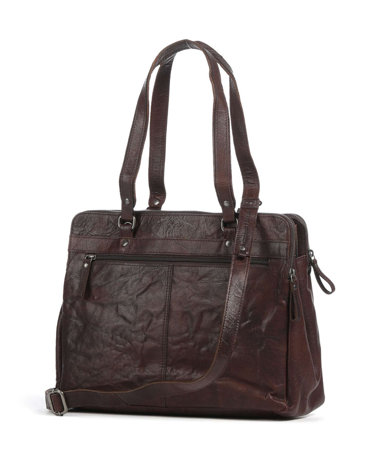 Spikes & Sparrow Bronco Tote bag dark brown