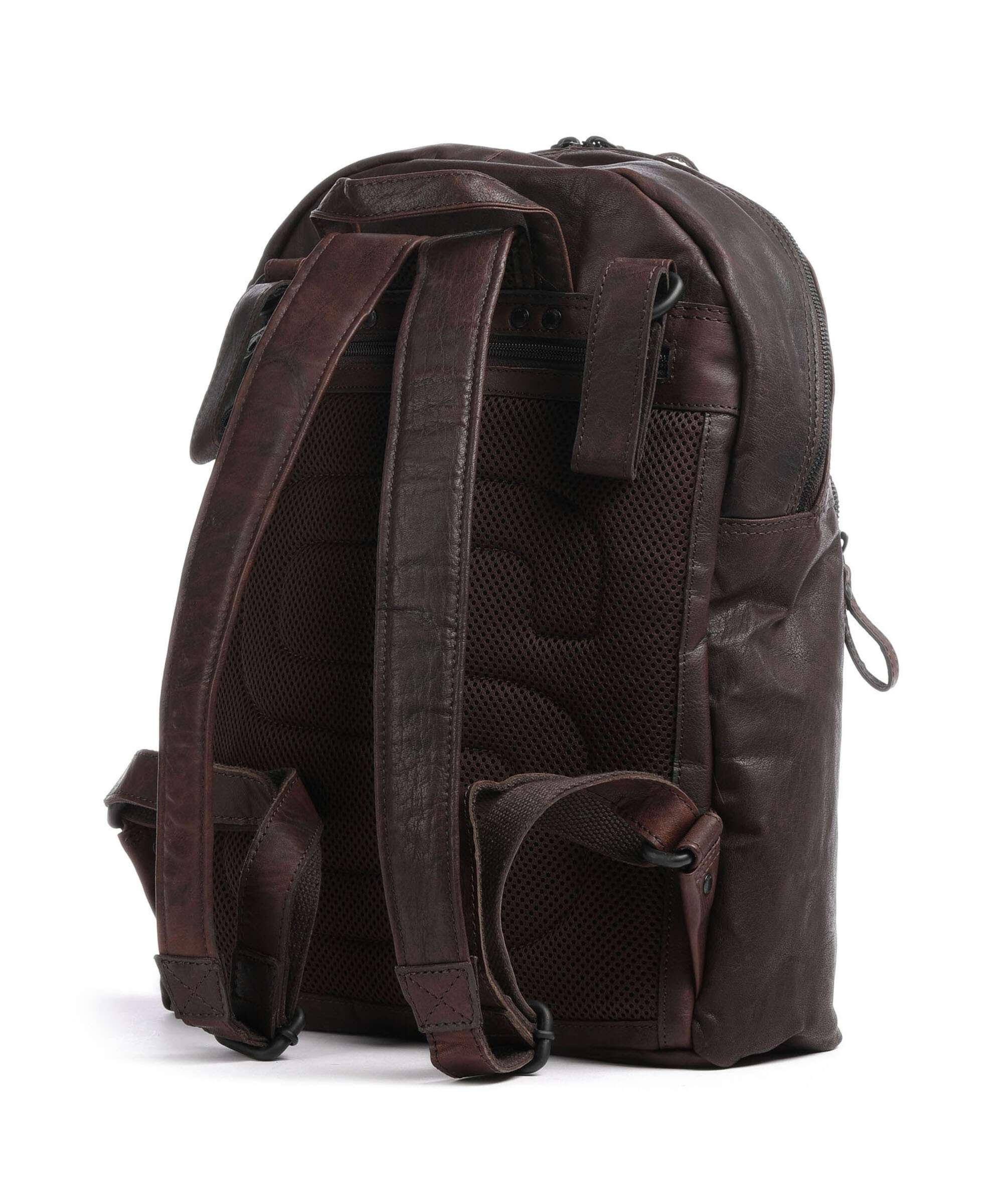 Spikes & Sparrow Bronco Laptop backpack dark brown