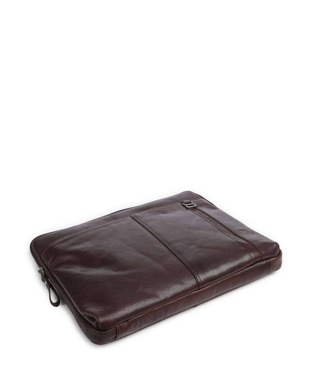 Spikes & Sparrow Bronco Yakima Laptop case dark brown