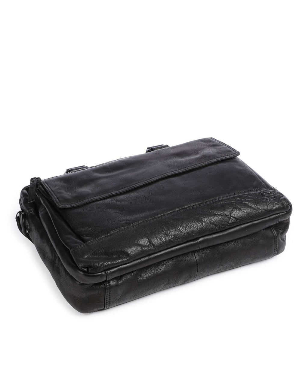 Spikes & Sparrow Apache Briefcase schwarz