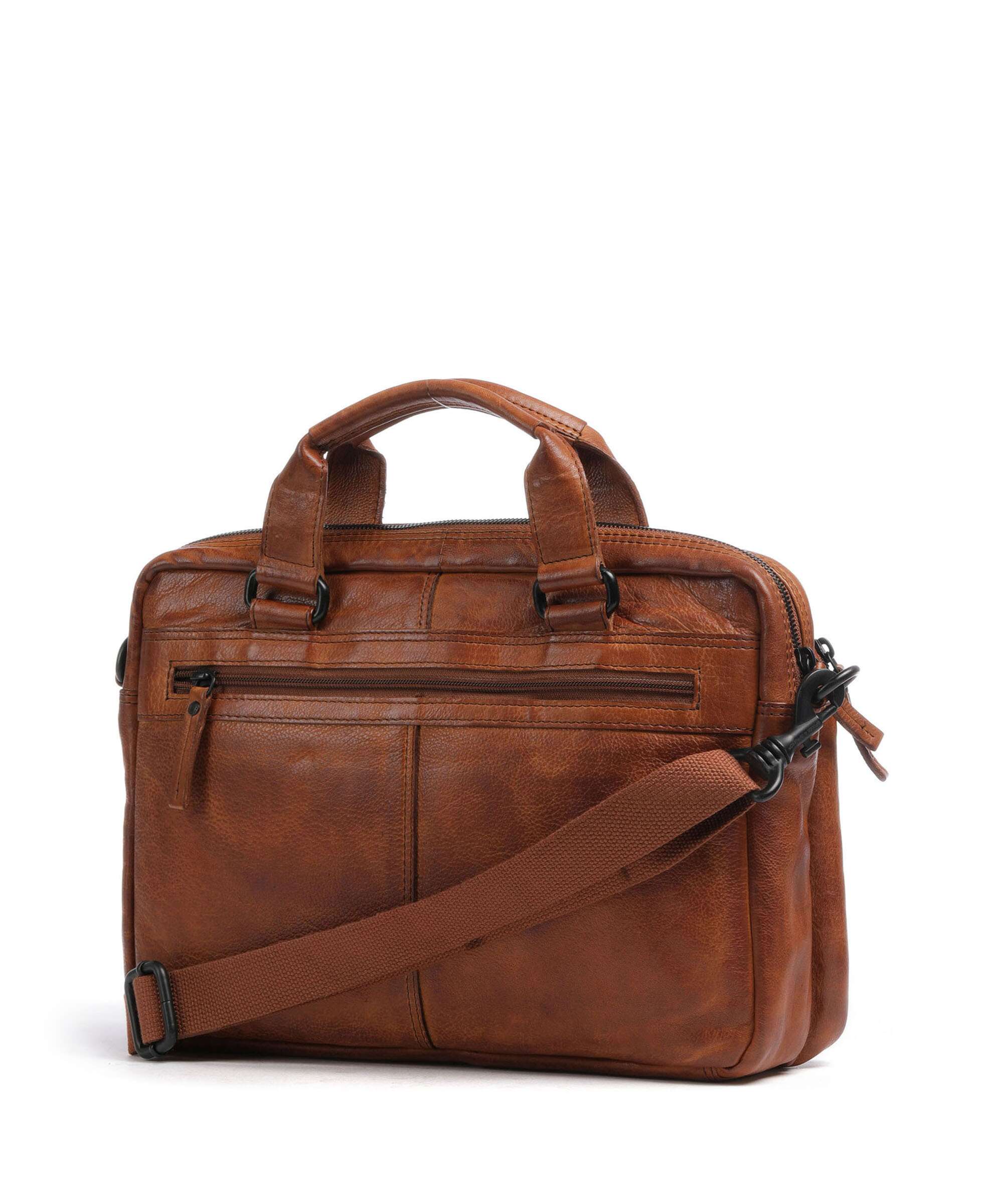 Spikes & Sparrow Apache Steven Briefcase brandy