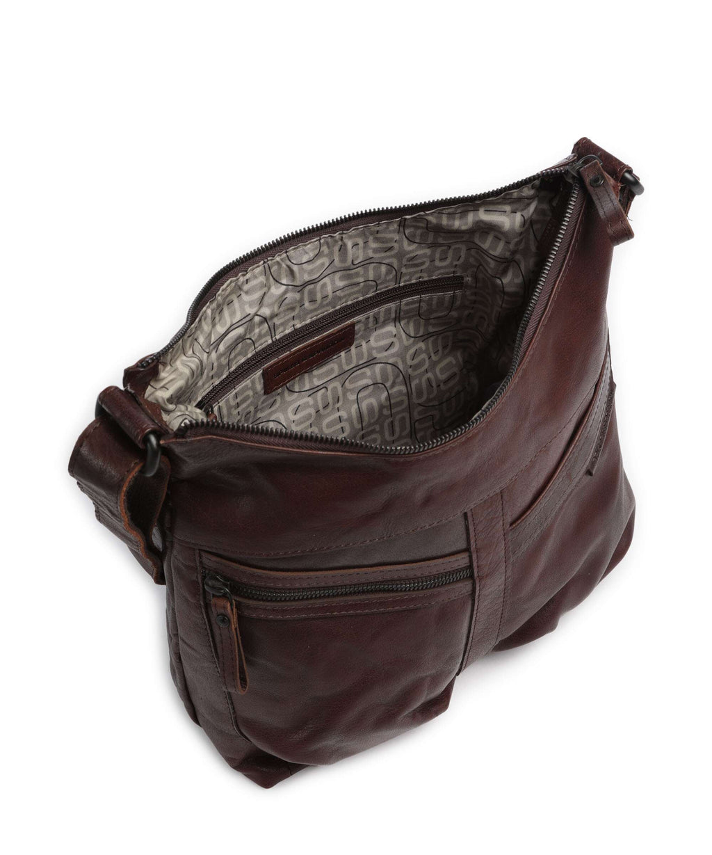 Spikes & Sparrow Bronco Morgane Crossbody bag dark brown