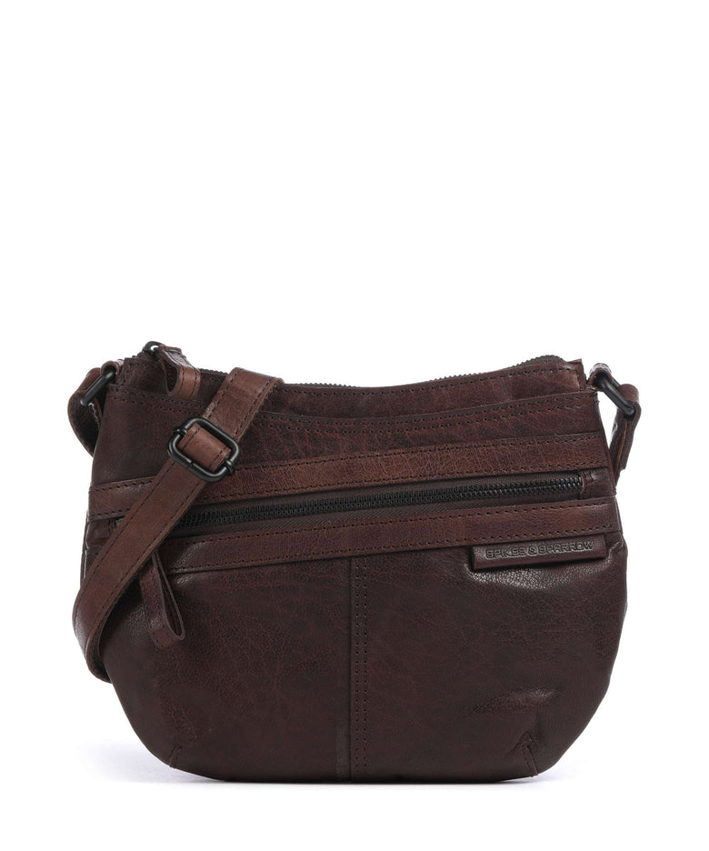 Spikes & Sparrow Bronco Camreen Crossbody bag dark brown