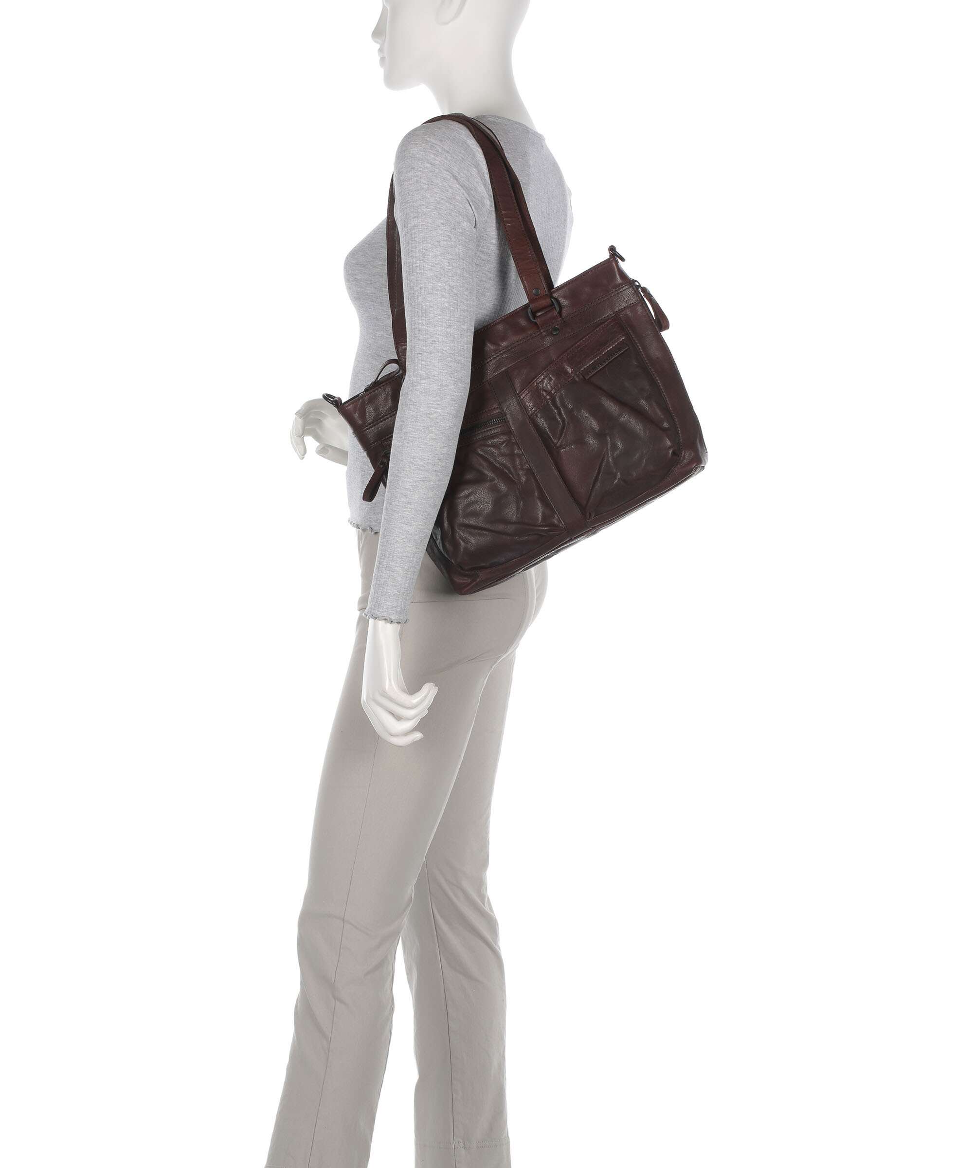 Spikes & Sparrow Bronco José Shoulder bag dark brown