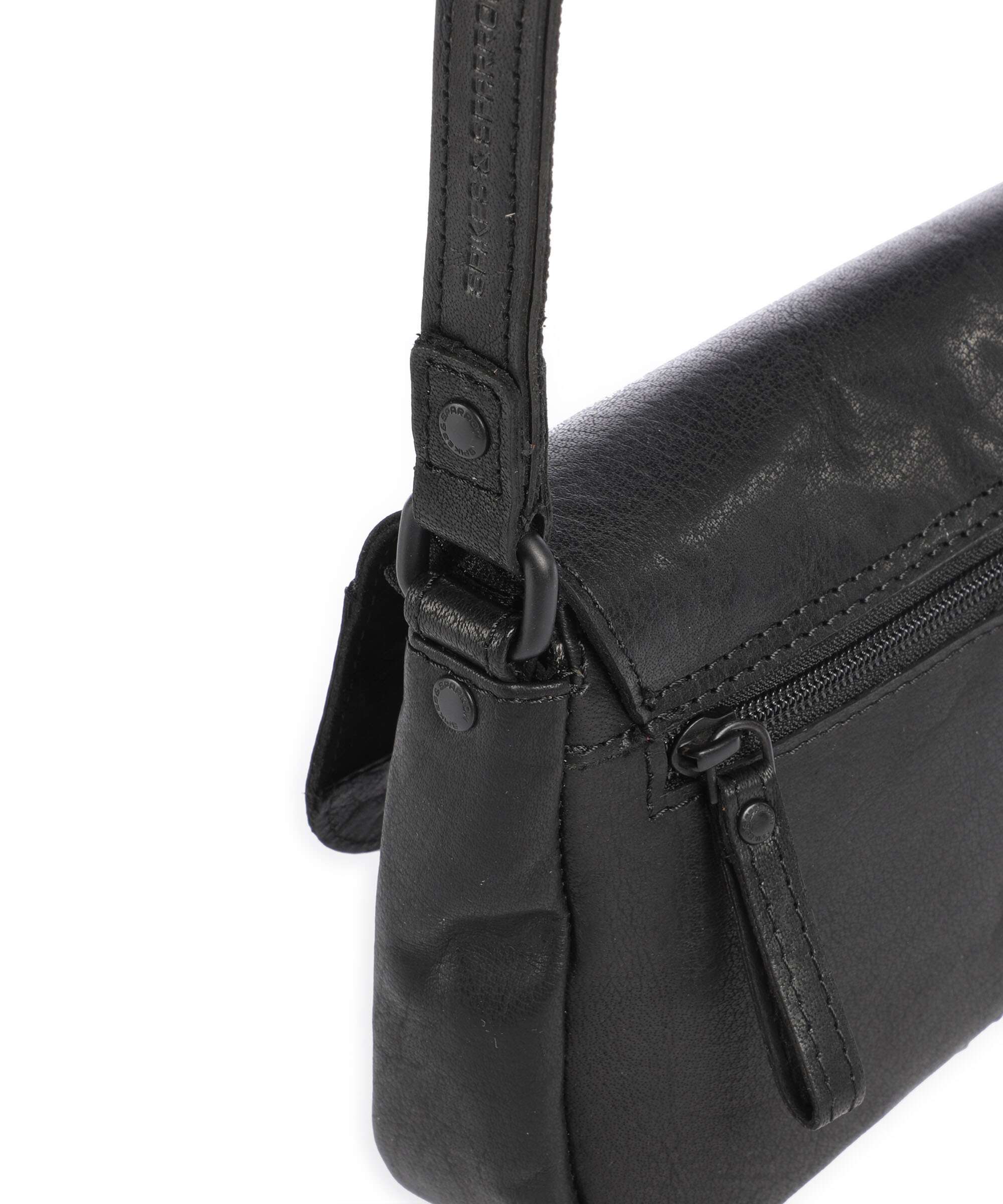 Spikes & Sparrow Bronco Linne Crossbody bag schwarz