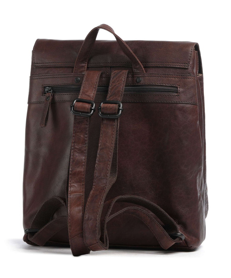 Spikes & Sparrow Bronco Tina Backpack dark brown