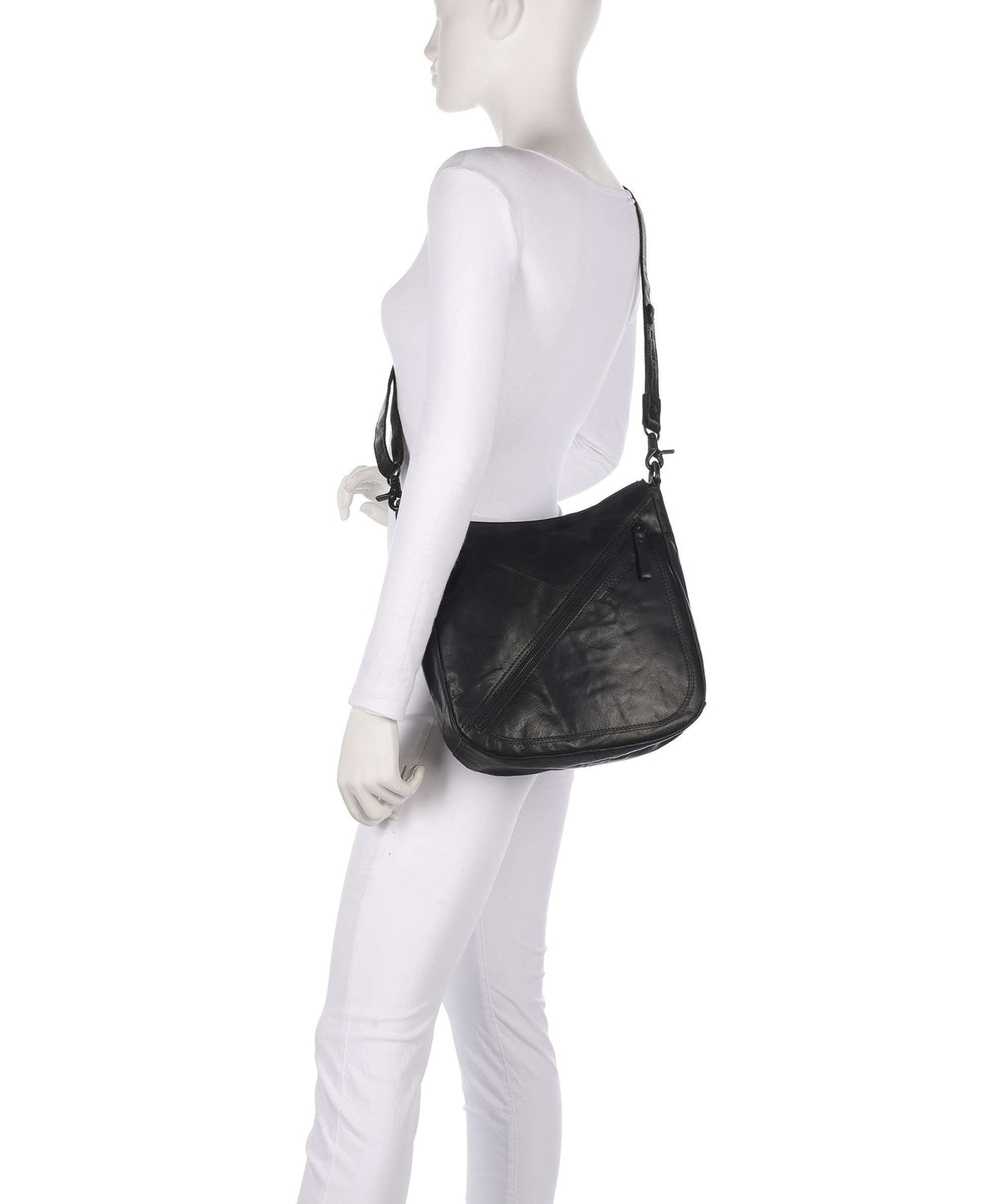 Spikes & Sparrow Bronco Lillia Hobo bag black