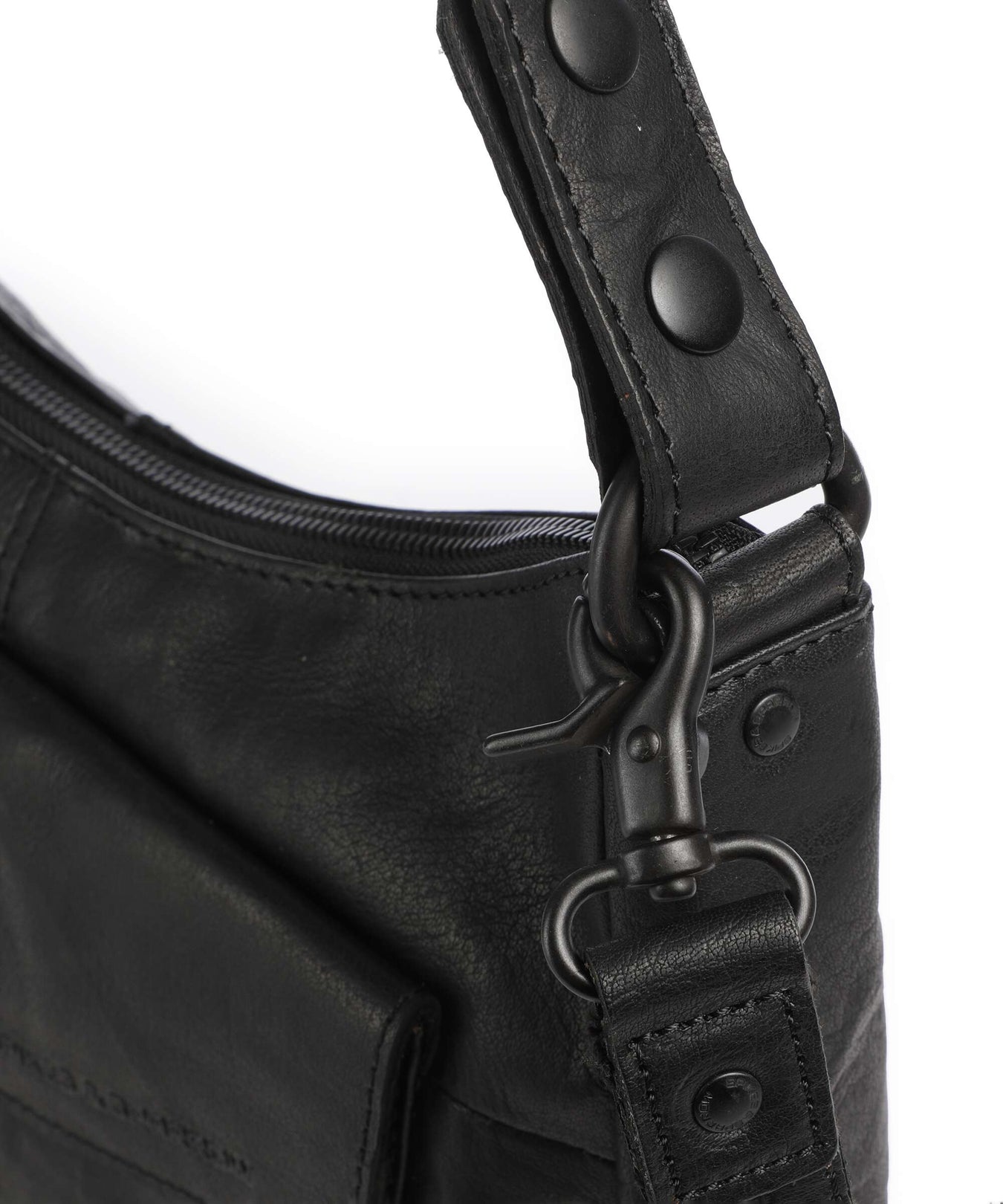 Spikes & Sparrow Bronco Ida Hobo bag black