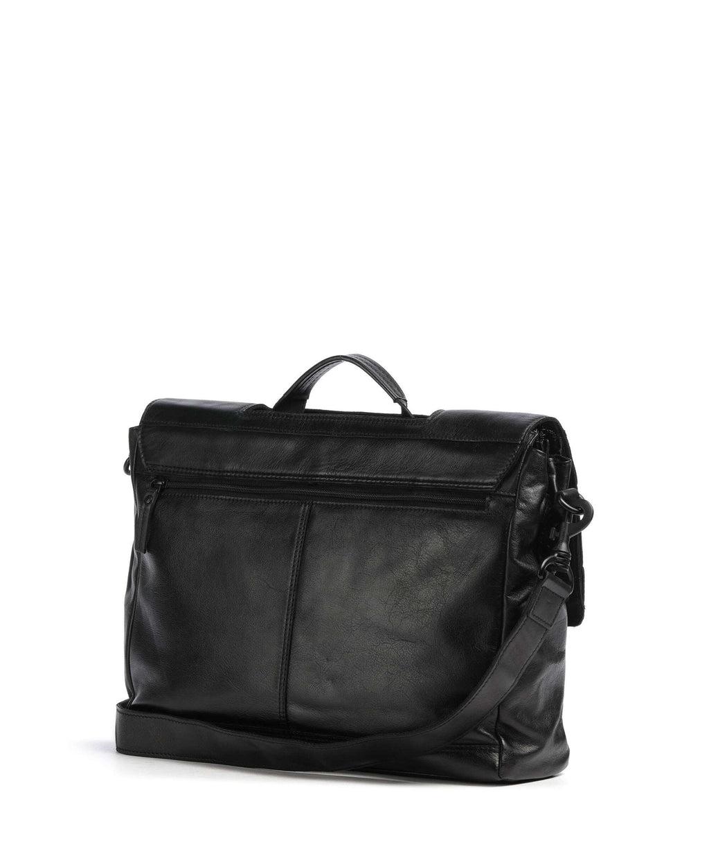 Spikes & Sparrow Apache Benzo Briefcase black