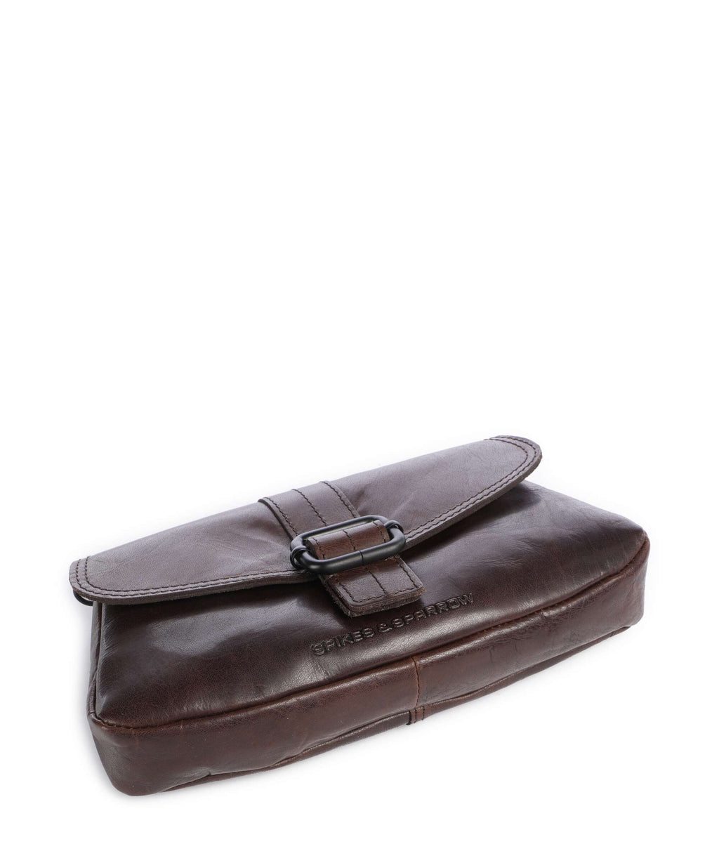 Spikes & Sparrow Bronco Sylvie Crossbody bag dark brown