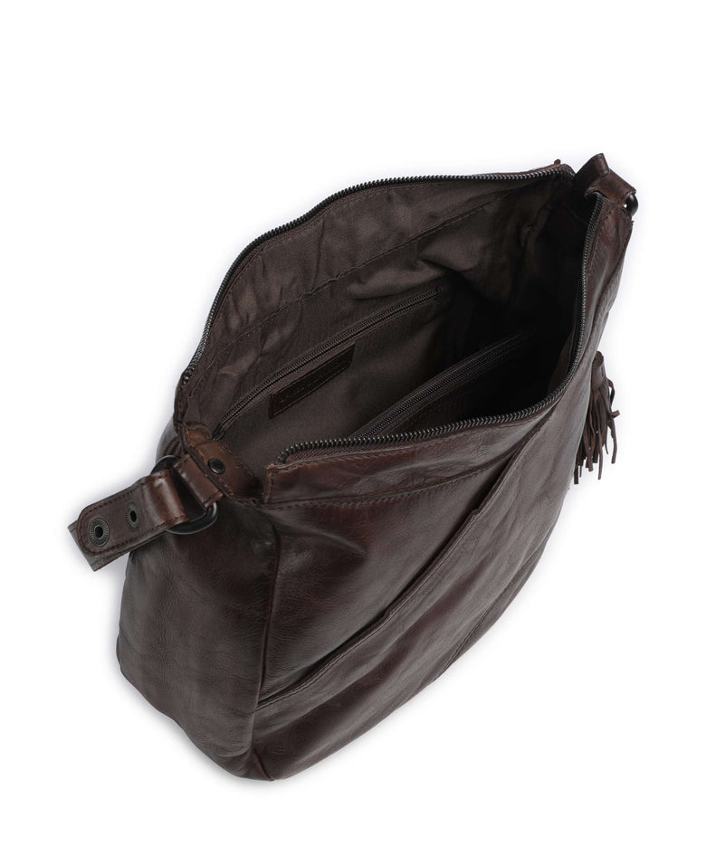 Spikes & Sparrow Apache Natalia Hobo bag dark brown