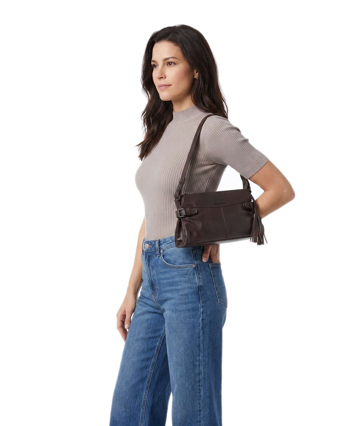 Spikes & Sparrow Hudson Madelon Shoulder bag dark brown