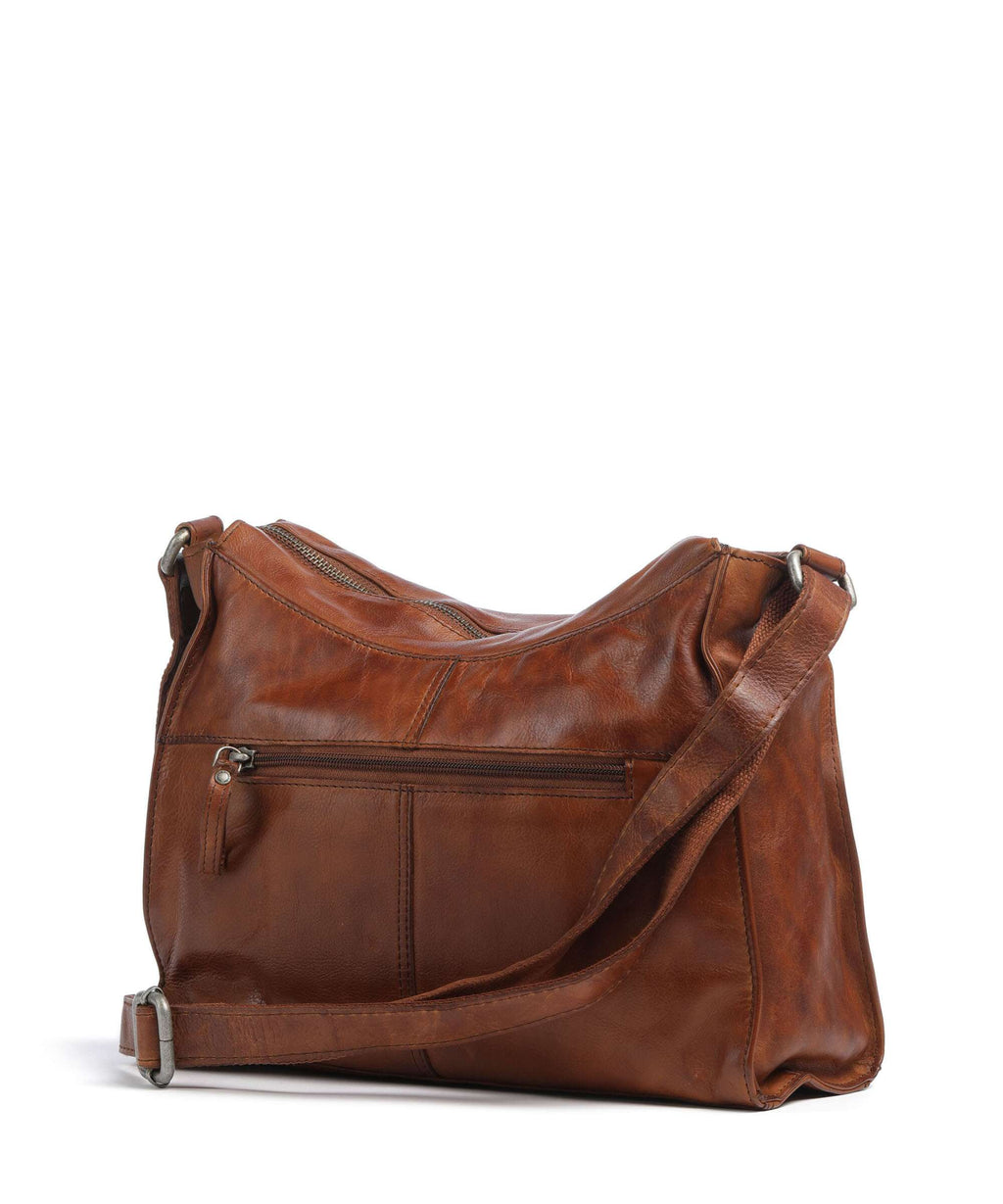 Spikes & Sparrow Apache Samara Hobo bag brandy