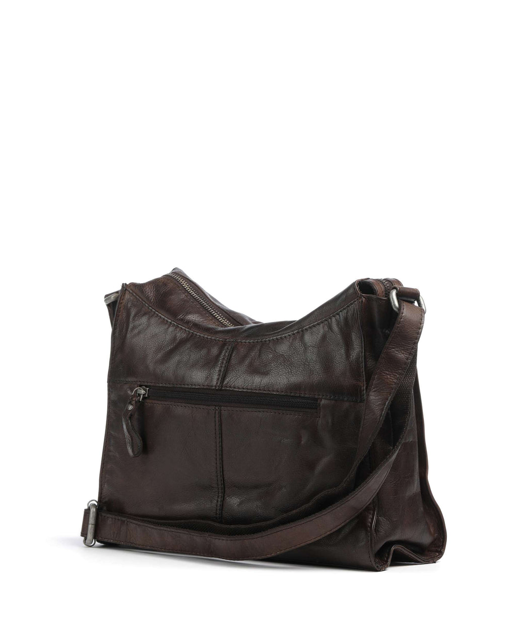 Spikes & Sparrow Apache Samara Hobo bag dark brown