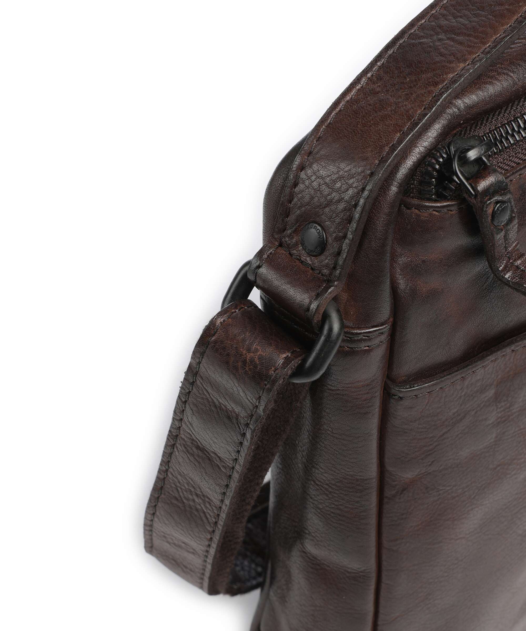 Spikes & Sparrow Apache Moses Crossbody bag dark brown