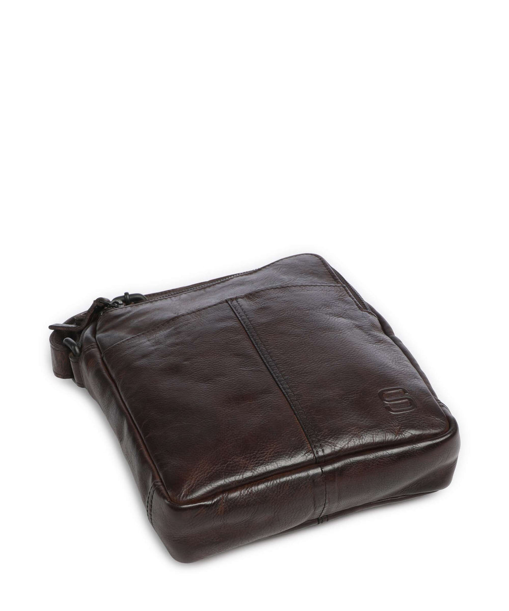 Spikes & Sparrow Apache Moses Crossbody bag dark brown